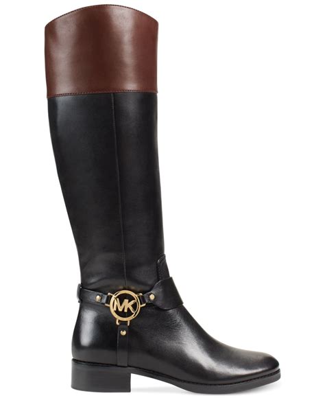 michael kors wide calf boots dillards|knee high boots Michael Kors.